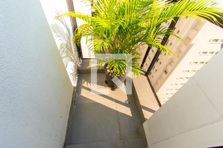 Varanda da Sala de apartamento à venda com 1 quarto, 82m² em Moema, São Paulo