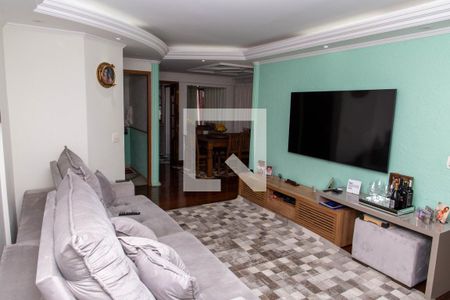 Sala de Estar de apartamento à venda com 3 quartos, 92m² em Centro, Diadema