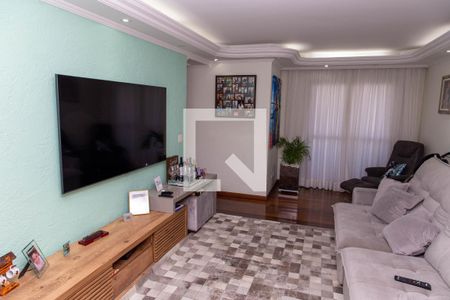 Sala de Estar de apartamento à venda com 3 quartos, 92m² em Centro, Diadema