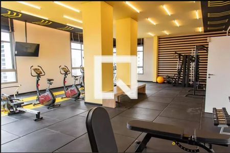 Studio para alugar com 27m², 1 quarto e sem vagaÁrea comum - Academia