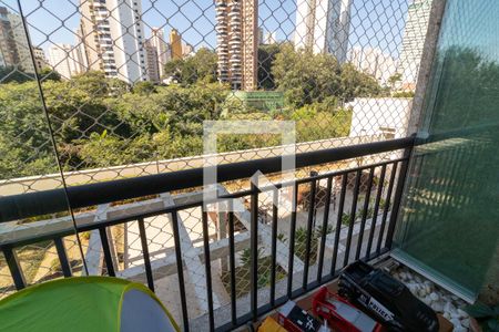 Varanda de apartamento à venda com 2 quartos, 54m² em Jardim Caboré, São Paulo