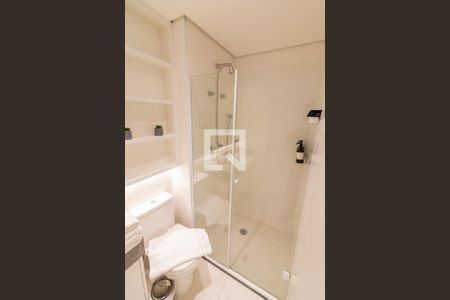 Banheiro de kitnet/studio à venda com 1 quarto, 35m² em Butantã, São Paulo