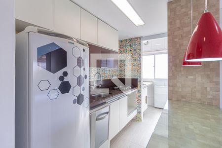 Apartamento à venda com 55m², 2 quartos e 2 vagasCozinha e área de serviço