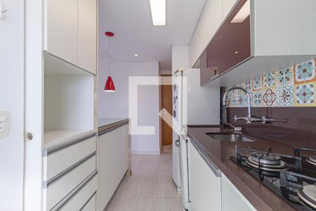 Apartamento à venda com 55m², 2 quartos e 2 vagasCozinha e área de serviço