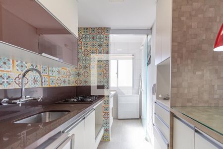 Apartamento à venda com 55m², 2 quartos e 2 vagasCozinha e área de serviço