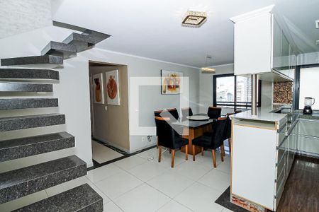Sala de apartamento para alugar com 3 quartos, 128m² em Barra Funda, São Paulo