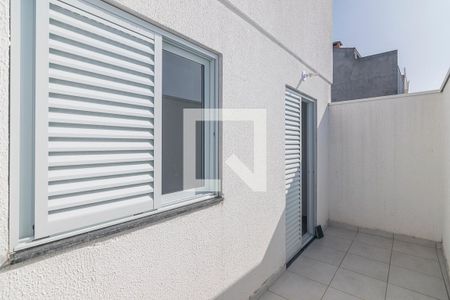 Terraço do Quarto 1 de apartamento à venda com 2 quartos, 41m² em Cidade São Jorge, Santo André