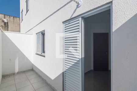 Terraço do Quarto 1 de apartamento à venda com 2 quartos, 41m² em Cidade São Jorge, Santo André