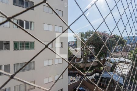 Vista Sala de apartamento à venda com 2 quartos, 53m² em Sítio Morro Grande, São Paulo