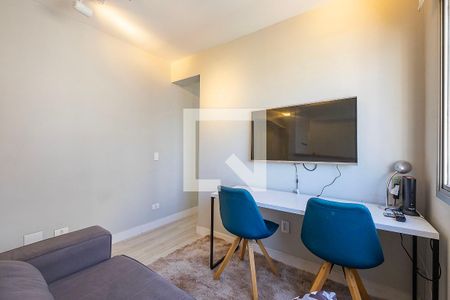 Sala/Cozinha de apartamento para alugar com 1 quarto, 40m² em Jardim Paulista, São Paulo