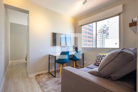 Sala/Cozinha de apartamento para alugar com 1 quarto, 40m² em Jardim Paulista, São Paulo