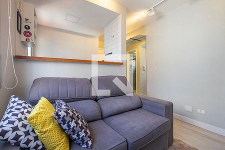 Sala/Cozinha de apartamento para alugar com 1 quarto, 40m² em Jardim Paulista, São Paulo