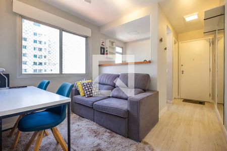 Sala/Cozinha de apartamento para alugar com 1 quarto, 40m² em Jardim Paulista, São Paulo