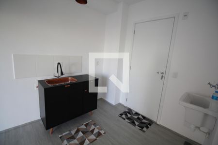 Cozinha de apartamento para alugar com 1 quarto, 29m² em Vila Mariana, São Paulo