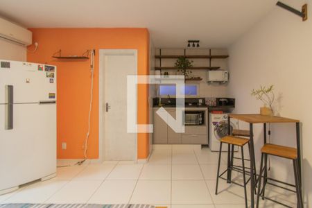 Studio para alugar com 29m², 1 quarto e sem vagaSala/Quarto
