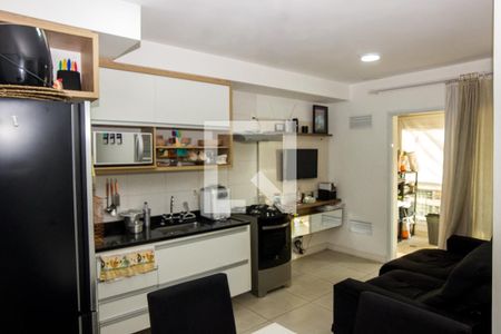 Sala/Cozinha de apartamento à venda com 2 quartos, 63m² em Consolação, São Paulo