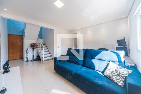 Sala de apartamento à venda com 2 quartos, 100m² em Jardim Paraiso, Santo André