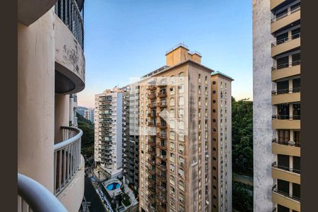 Vista da Sacada de apartamento para alugar com 2 quartos, 80m² em Morro do Maluf, Guarujá