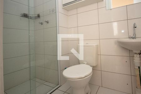 Banheiro de kitnet/studio para alugar com 1 quarto, 32m² em Vila Graciosa, São Paulo