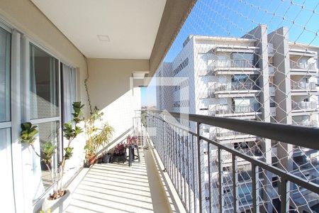 Varanda da Sala de apartamento para alugar com 3 quartos, 103m² em Swiss Park, Campinas