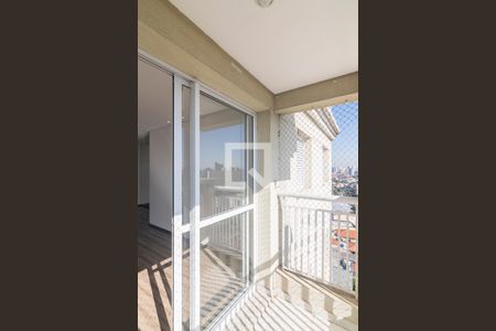 Varanda de apartamento para alugar com 3 quartos, 78m² em Vila Alzira, Santo André