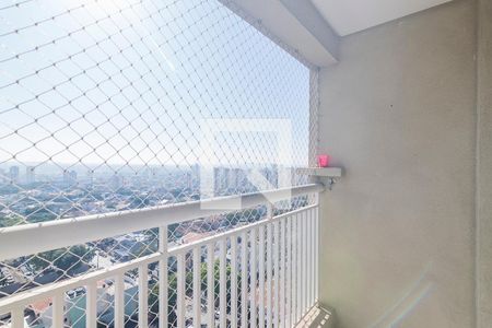 Varanda de apartamento para alugar com 3 quartos, 78m² em Vila Alzira, Santo André