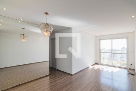 Sala de apartamento para alugar com 3 quartos, 78m² em Vila Alzira, Santo André