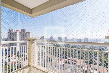 Varanda de apartamento para alugar com 3 quartos, 78m² em Vila Alzira, Santo André