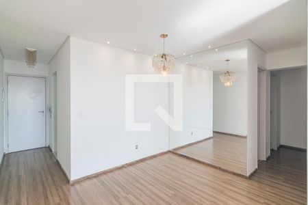 Sala de apartamento para alugar com 3 quartos, 78m² em Vila Alzira, Santo André