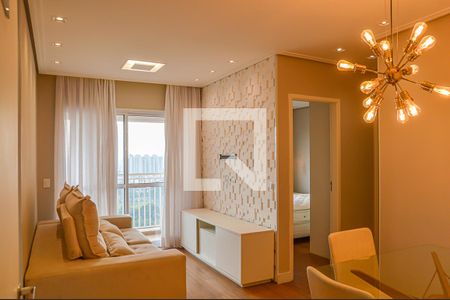 Sala de apartamento à venda com 2 quartos, 59m² em Baeta Neves, São Bernardo do Campo