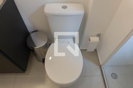 Apartamento para alugar com 34m², 1 quarto e sem vagaBanheiro da Suíte