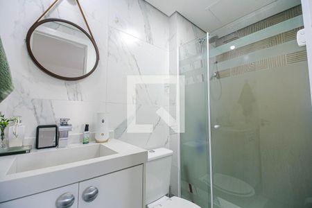 Apartamento à venda com 59m², 2 quartos e 1 vagaBanheiro suíte