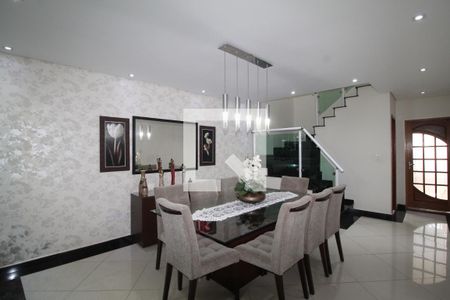 Sala de Jantar de casa à venda com 3 quartos, 225m² em Vila Guilhermina, São Paulo