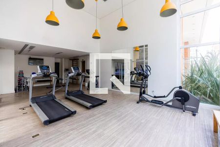 Apartamento para alugar com 48m², 1 quarto e 1 vaga Apartamento para alugar com 48m², 1 quarto e 1 vagaÁrea comum - Academia