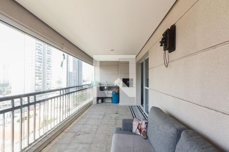 Varanda Gourmet  de apartamento à venda com 3 quartos, 138m² em Tatuapé, São Paulo