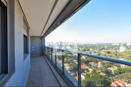 Varanda da Sala de apartamento à venda com 2 quartos, 69m² em Pinheiros, São Paulo