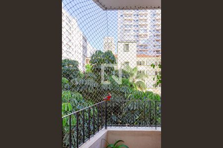 Varanda da Sala de apartamento à venda com 1 quarto, 38m² em Bela Vista, São Paulo