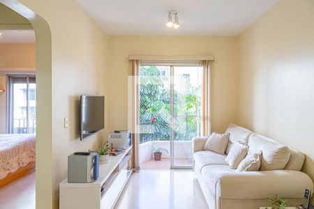 Sala de apartamento à venda com 1 quarto, 38m² em Bela Vista, São Paulo