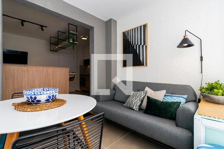 Studio para alugar com 31m², 1 quarto e sem vaga Studio para alugar com 31m², 1 quarto e sem vagaVaranda