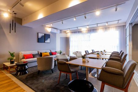 Studio para alugar com 31m², 1 quarto e sem vaga Studio para alugar com 31m², 1 quarto e sem vagaÁrea comum - Salão de festas e Espaço de jogos