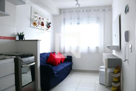 Sala de kitnet/studio à venda com 1 quarto, 29m² em Barra Funda, São Paulo