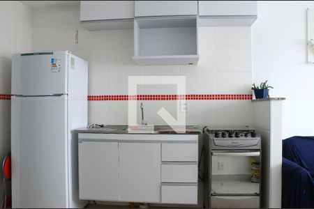 Cozinha  de kitnet/studio à venda com 1 quarto, 29m² em Barra Funda, São Paulo