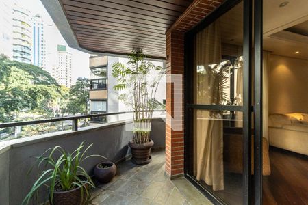 Varanda de apartamento para alugar com 4 quartos, 190m² em Higienópolis, São Paulo