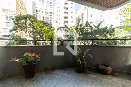 Varanda de apartamento à venda com 4 quartos, 190m² em Higienópolis, São Paulo