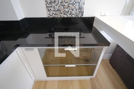 Studio para alugar com 28m², 1 quarto e sem vagaCozinha 