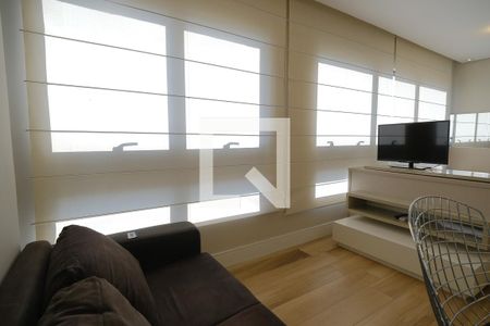 Sala de kitnet/studio para alugar com 1 quarto, 28m² em Juvevê, Curitiba