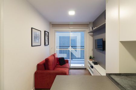 Sala de apartamento à venda com 1 quarto, 28m² em República, São Paulo
