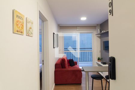 Sala de apartamento à venda com 1 quarto, 28m² em República, São Paulo