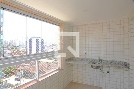 Varanda gourmet de apartamento para alugar com 2 quartos, 63m² em Canto do Forte, Praia Grande