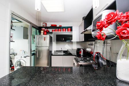 Cozinha de apartamento à venda com 3 quartos, 83m² em Lourdes, Belo Horizonte